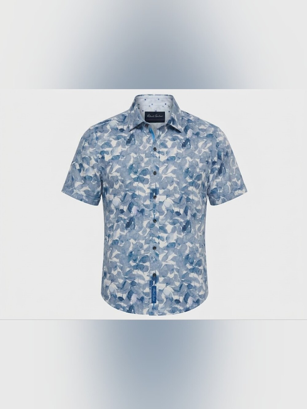 Robert Graham Modern Americana Short Sleeve Button Down Shirt Sz XL